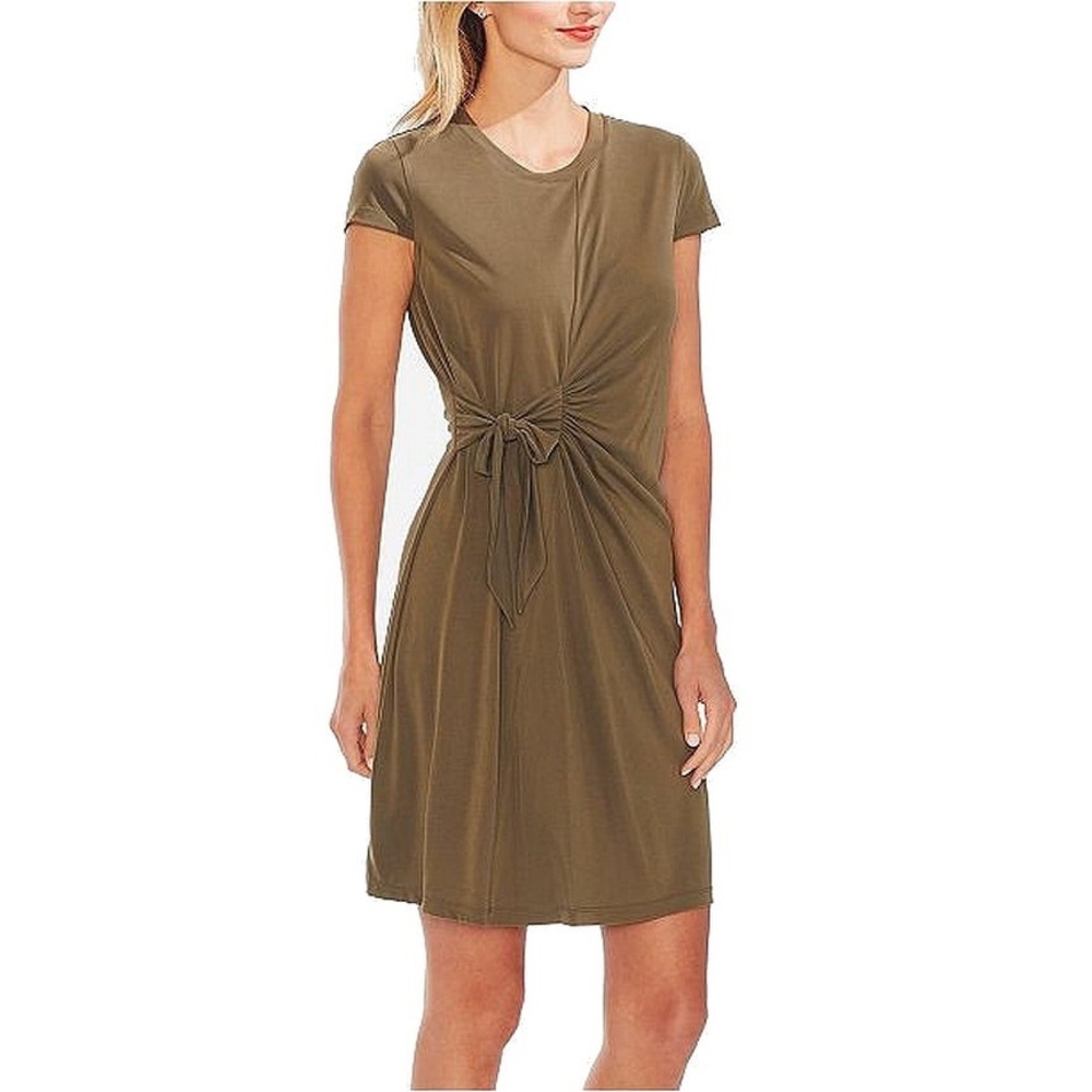 Vince Camuto Dress Green Tee Shirt Size M